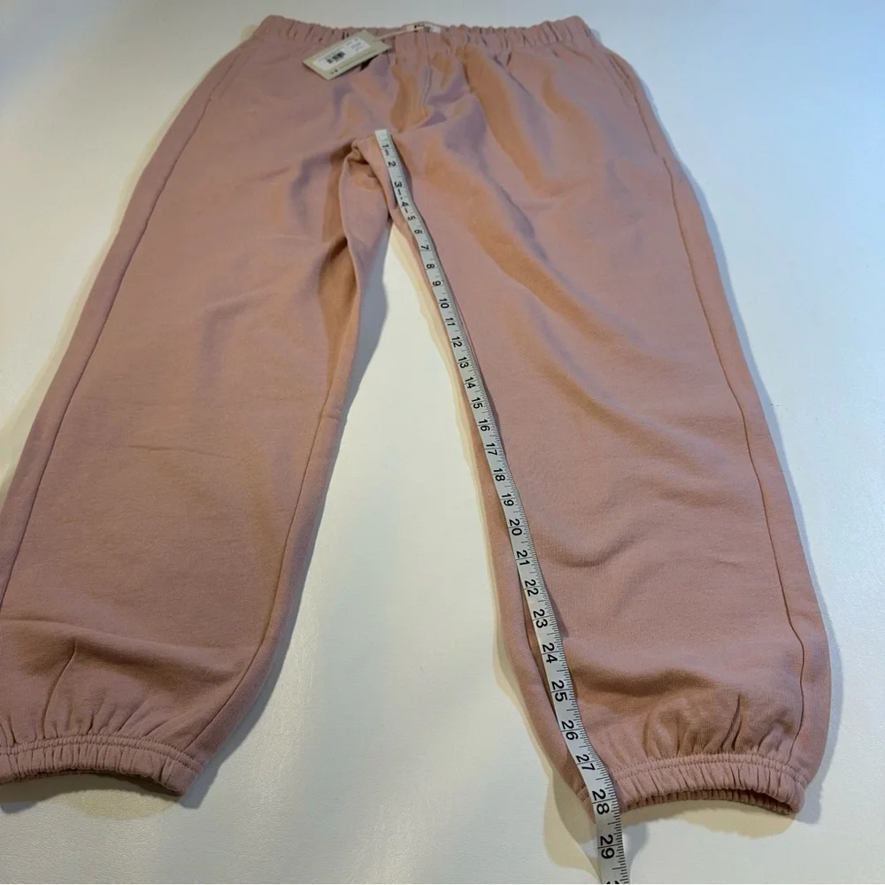 NWT Pact 100% Organic Cotton Pale Mauve French Terry 2-Piece Lounge Sweatsuit - Picture 8 of 9